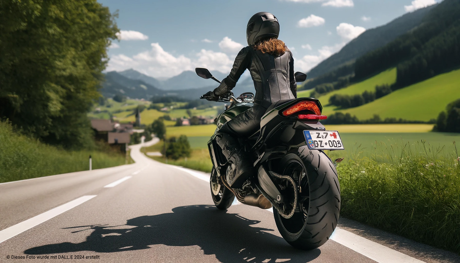 Blogbeitrag Frauen am Motorrad I love my moped erstellt mit DALLE 2024-05-02