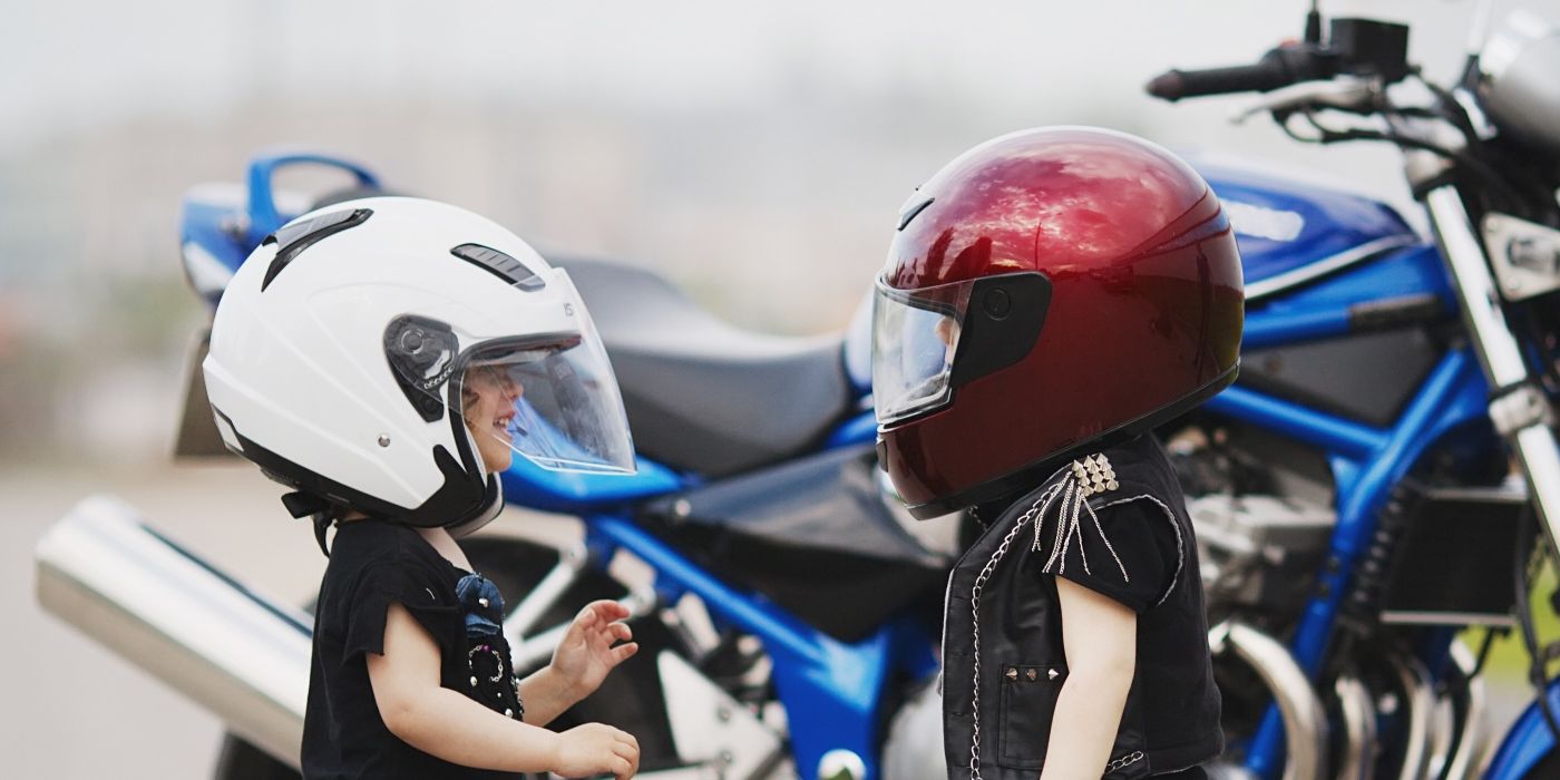 Kinder auf Roller und Motorrad - Blogbeitrag I love my Moped