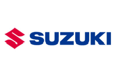 3 - I love my moped Suzuki logo with a red stylized 'S' emblem and blue 'SUZUKI' wordmark.